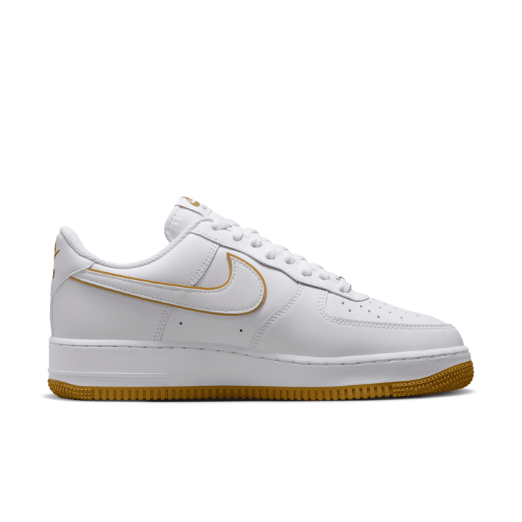 Nike Air Force 1 '07 'White Bronzine' Angle 1