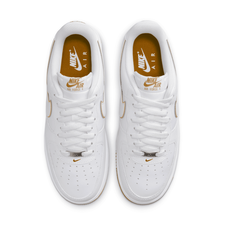 Nike Air Force 1 '07 'White Bronzine' Angle 2