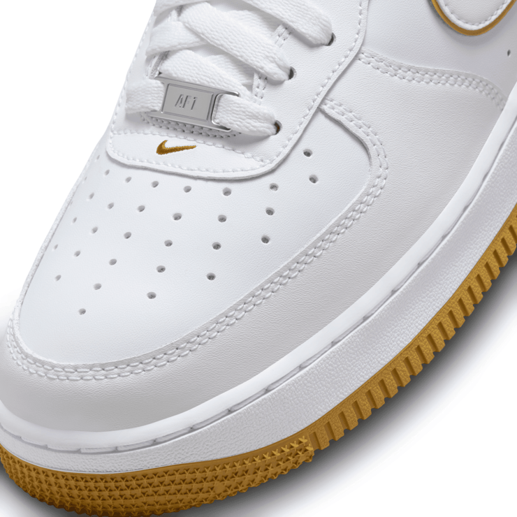 Nike Air Force 1 '07 'White Bronzine' Angle 5