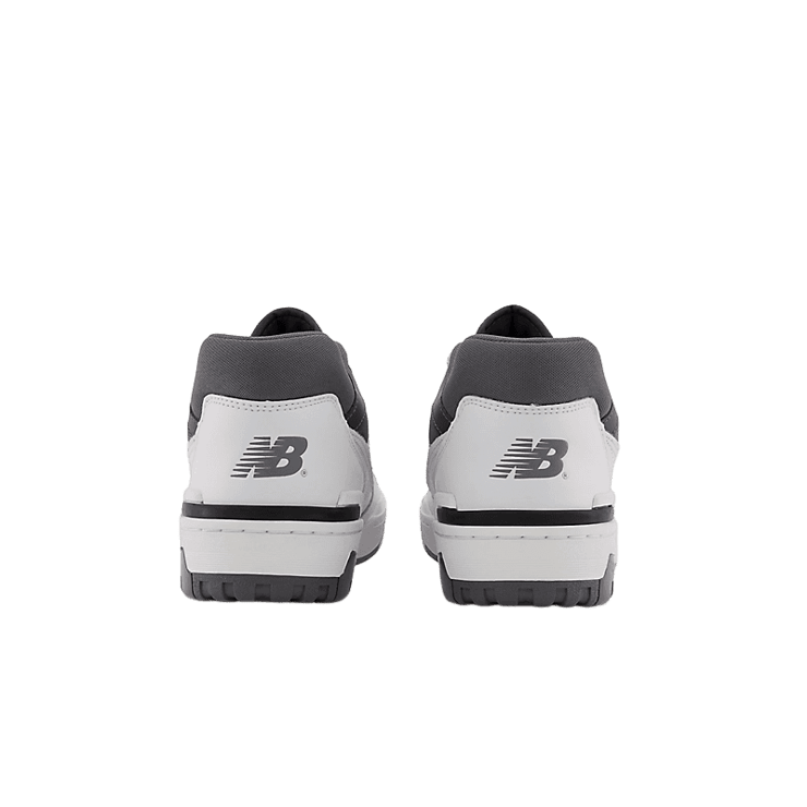 New Balance 550 White Grey Dark Grey Angle 3