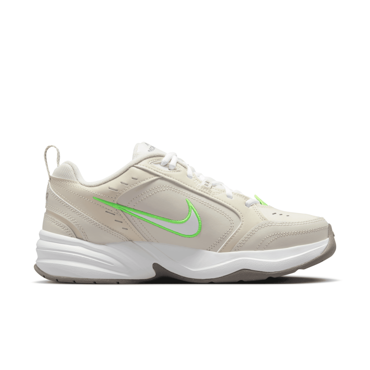 Nike Air Monarch IV 'Light Bone Green Strike' Angle 1