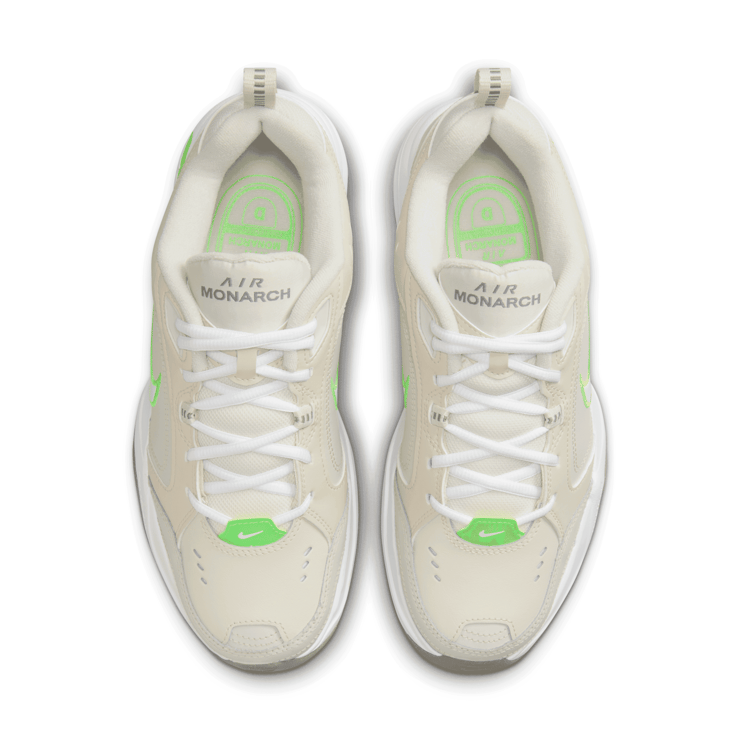Nike Air Monarch IV 'Light Bone Green Strike' Angle 2