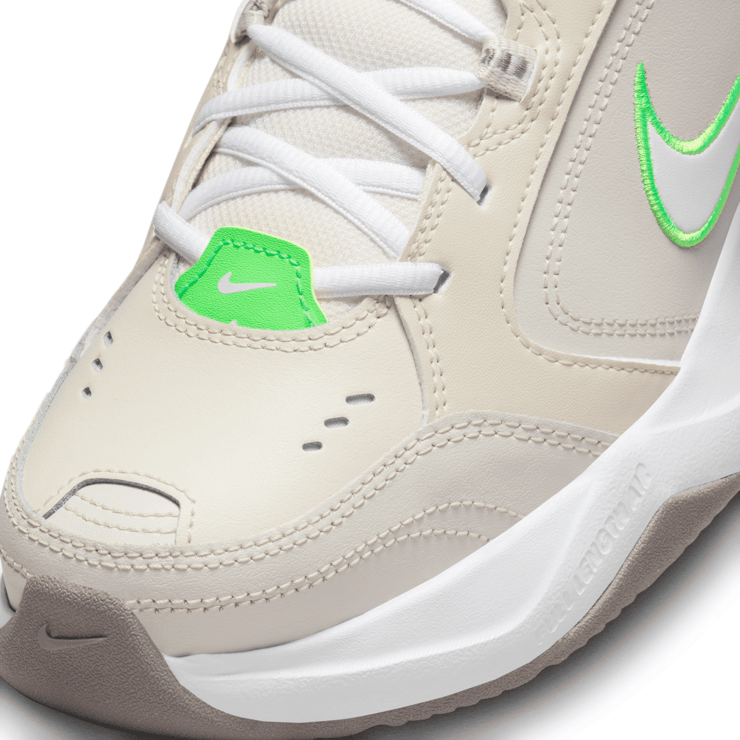 Nike Air Monarch IV 'Light Bone Green Strike' Angle 5