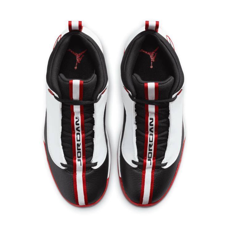 Jordan Jumpman Pro Quick 'White Black Red' Angle 2