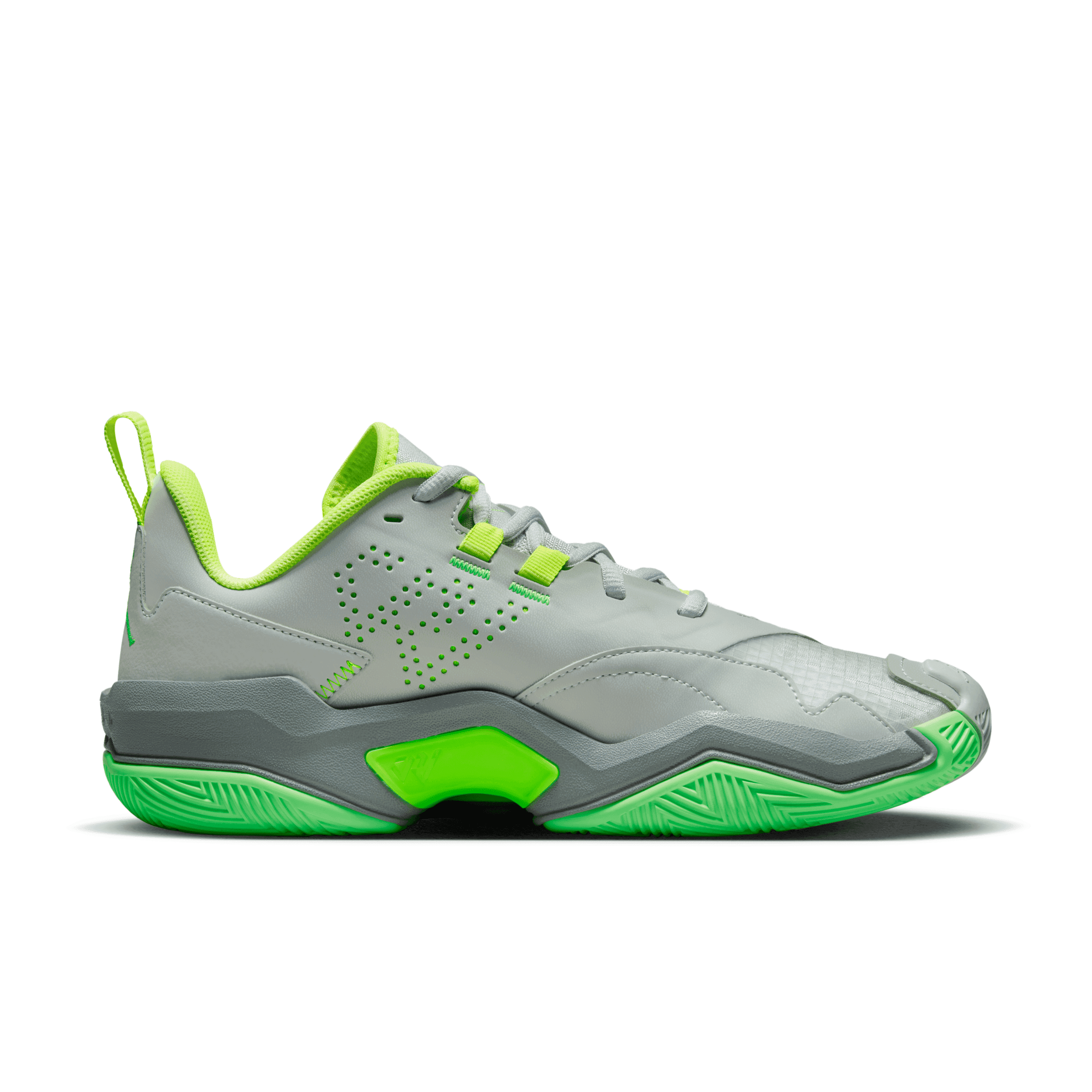 Jordan One Take 4 'Grey Green Strike' Angle 1