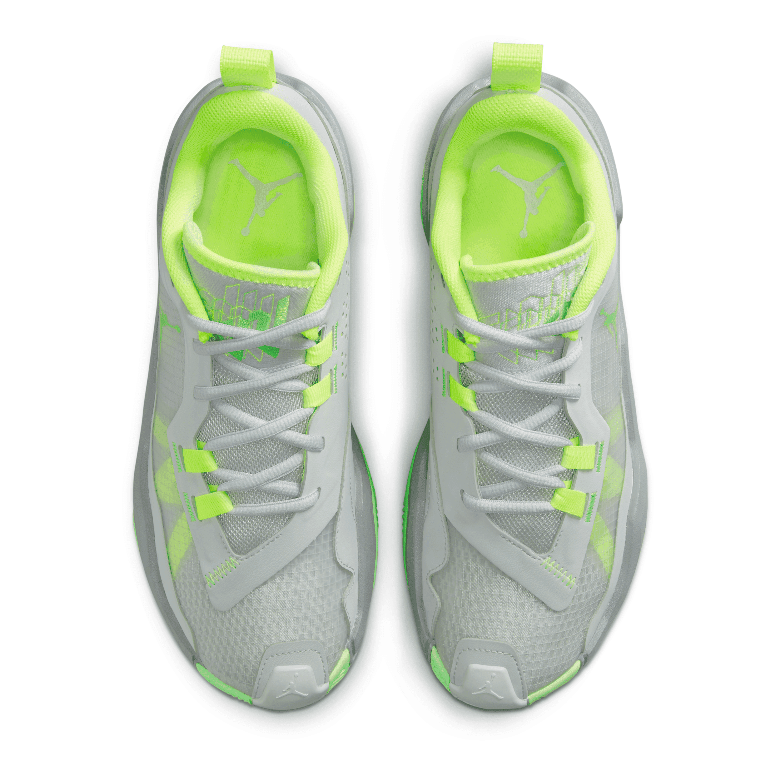 Jordan One Take 4 'Grey Green Strike' Angle 2