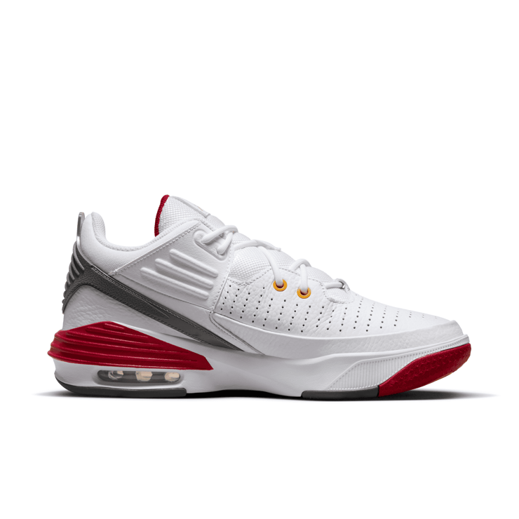 Jordan Max Aura 5 'White Cardinal Red' Angle 1