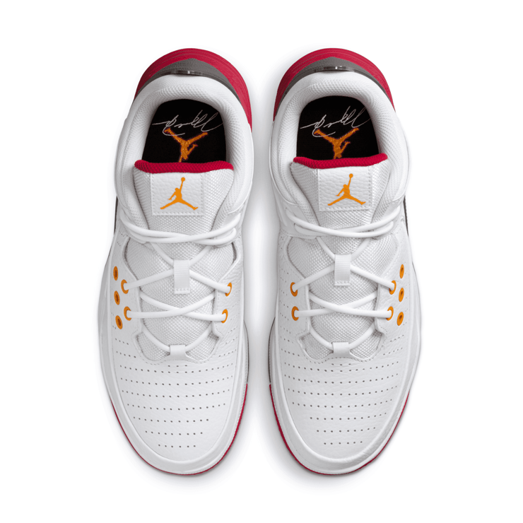 Jordan Max Aura 5 'White Cardinal Red' Angle 2