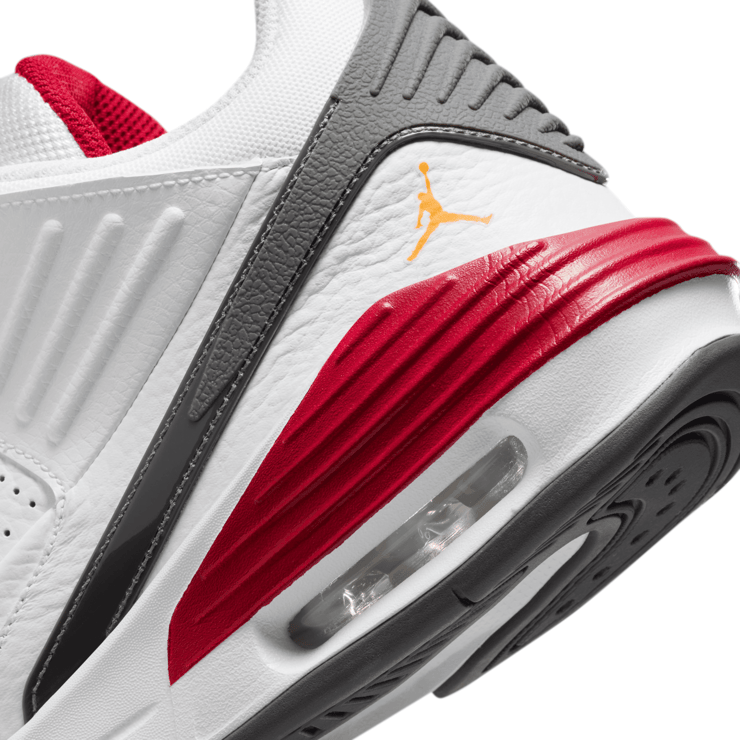 Jordan Max Aura 5 'White Cardinal Red' Angle 6