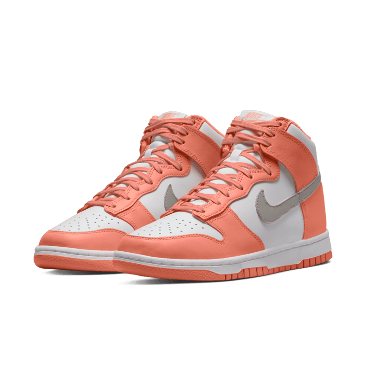 Nike Dunk High Salmon (W) Angle 2