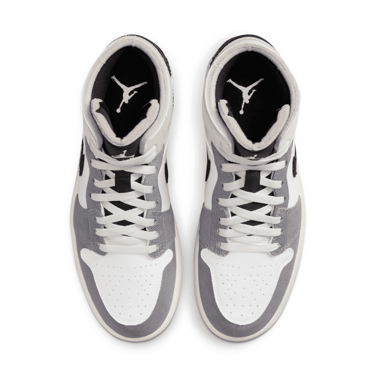 Air Jordan 1 Mid SE Craft 'Inside Out - Cement Grey' Angle 2