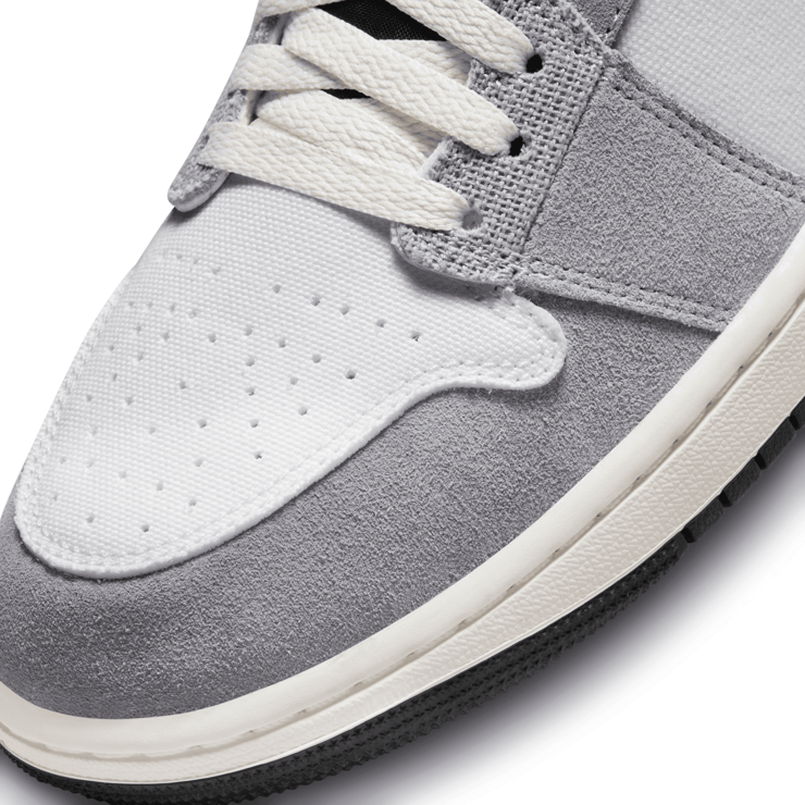 Air Jordan 1 Mid SE Craft 'Inside Out - Cement Grey' Angle 5