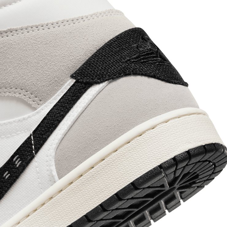 Air Jordan 1 Mid SE Craft 'Inside Out - Cement Grey' Angle 6