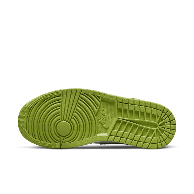 Jordan 1 Mid Green Python (W) Angle 0