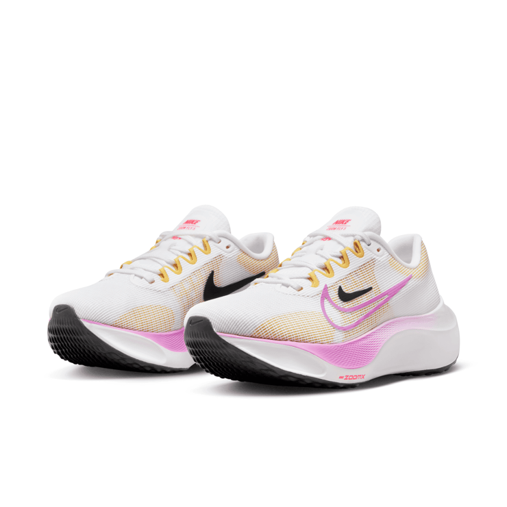 Nike Zoom Fly 5 'White Rush Fuchsia' (W) Angle 3