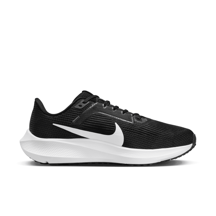 Nike Air Zoom Pegasus 40 Wide 'Black White' (W) Angle 1
