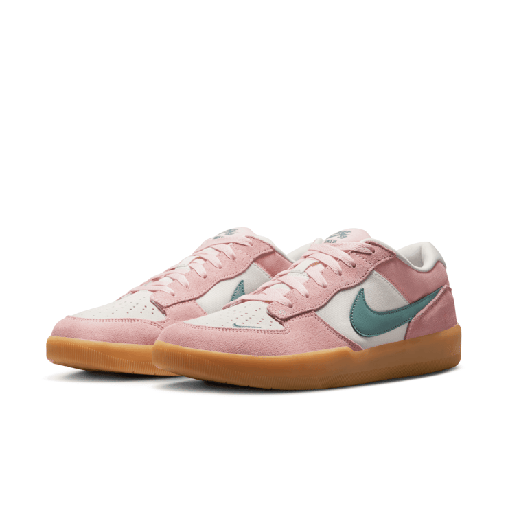 Nike SB Force 58 SB 'Pink Bloom Teal Gum' Angle 3