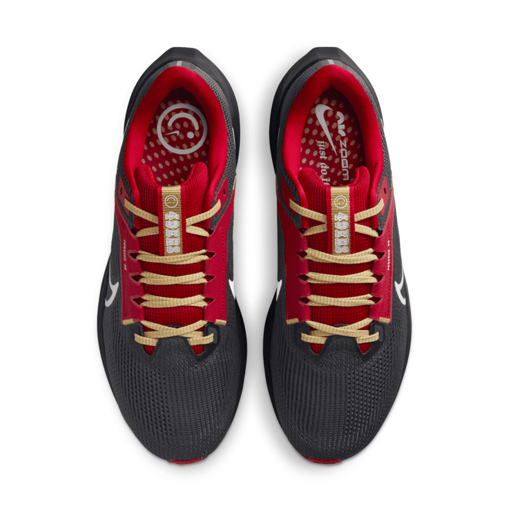 Nike NFL x Air Zoom Pegasus 40 'San Francisco 49ers' Angle 2