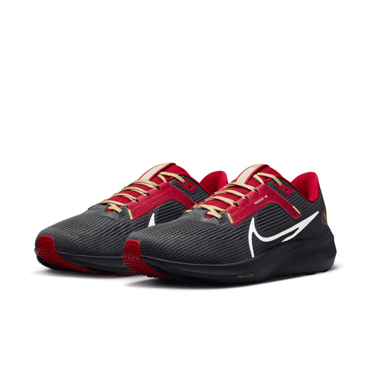 Nike NFL x Air Zoom Pegasus 40 'San Francisco 49ers' Angle 3