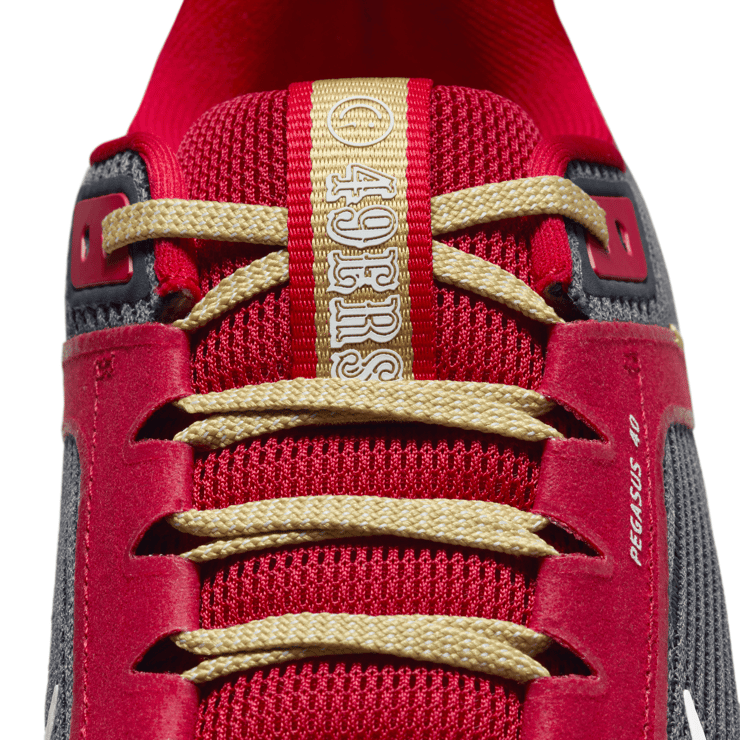 Nike NFL x Air Zoom Pegasus 40 'San Francisco 49ers' Angle 8