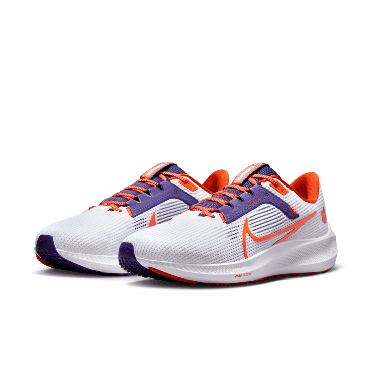 Nike Air Zoom Pegasus 40 'Clemson' Angle 3