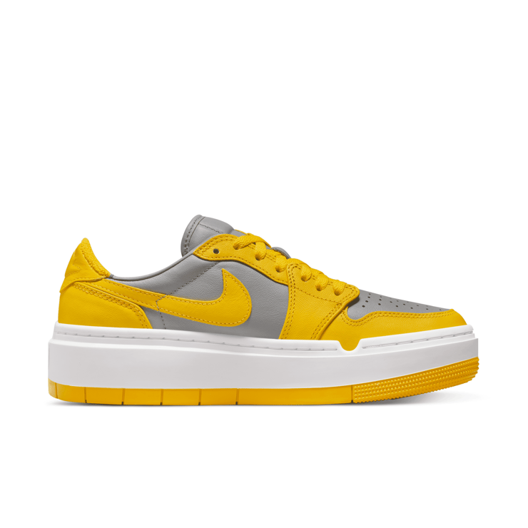 Jordan 1 Elevate Low Cement Grey Varsity Maize (W) Angle 1