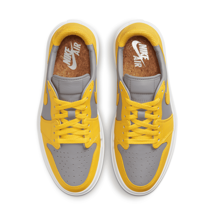 Jordan 1 Elevate Low Cement Grey Varsity Maize (W) Angle 2