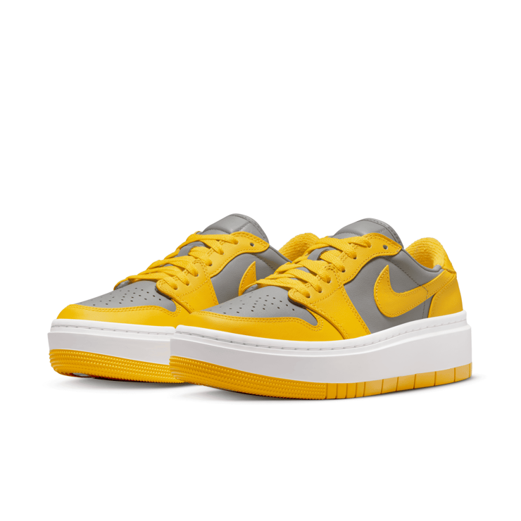 Jordan 1 Elevate Low Cement Grey Varsity Maize (W) Angle 3