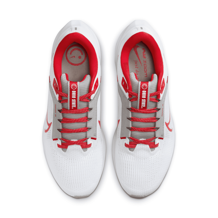 Nike Air Zoom Pegasus 40 'Ohio State' Angle 2