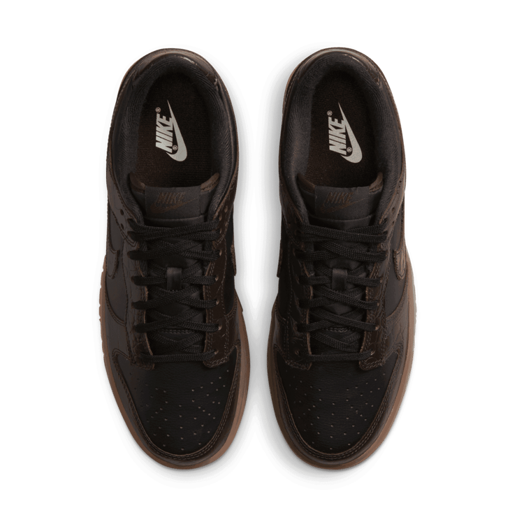 Nike Dunk Low SE Brown Croc Angle 1