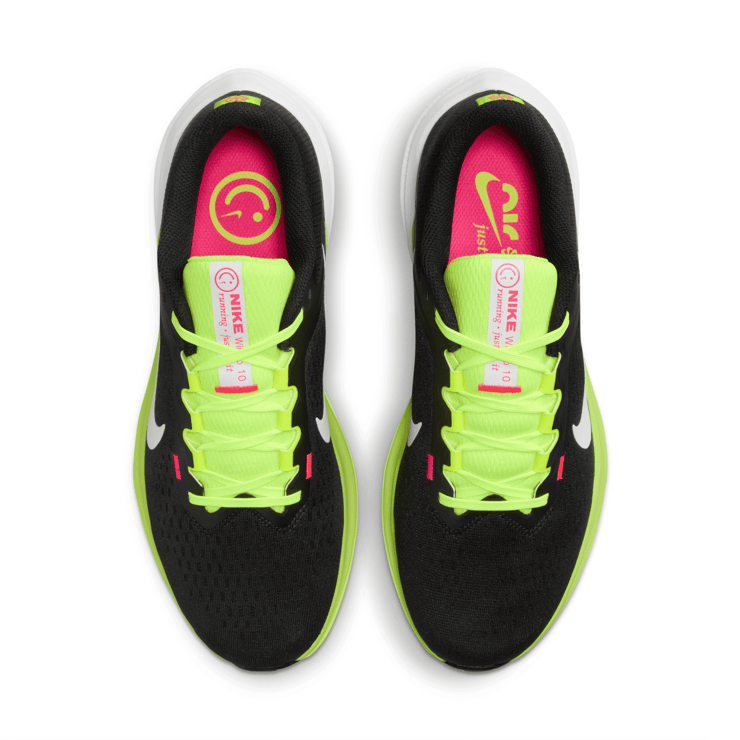 Nike Air Winflo 10 'Black Volt' Angle 2