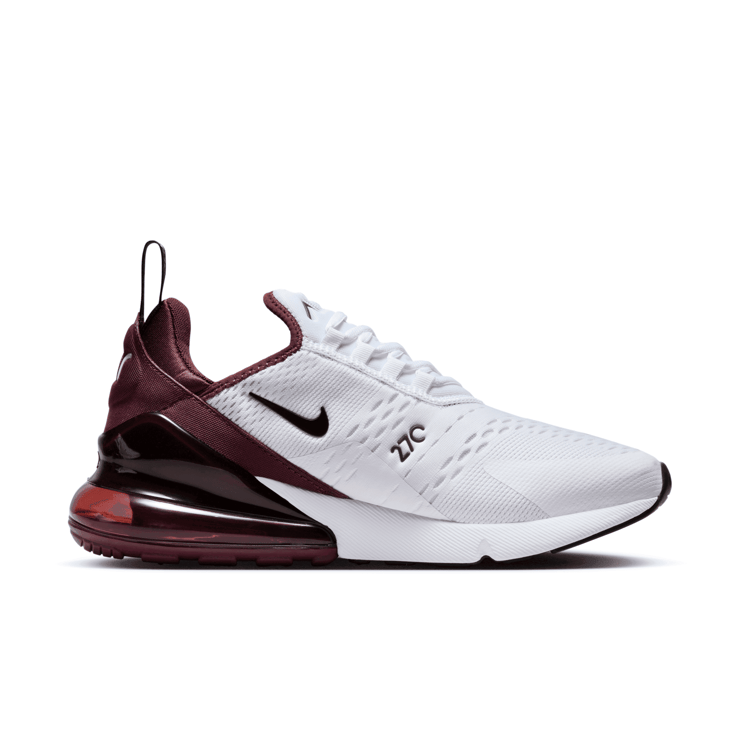 Nike Air Max 270 'White Night Maroon' Angle 1