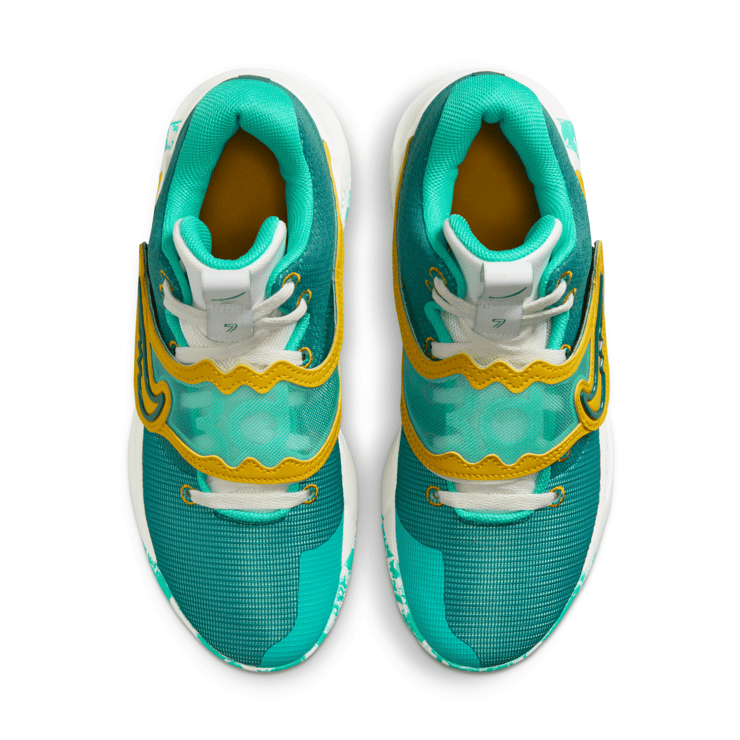 Nike KD Trey 5 X 'Clear Jade Sulphur' Angle 2