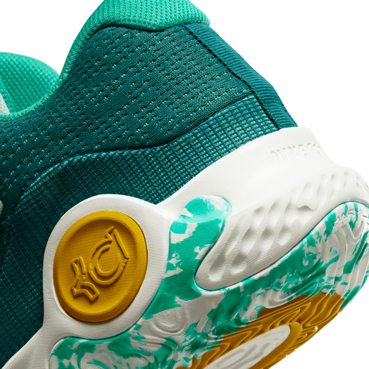 Nike KD Trey 5 X 'Clear Jade Sulphur' Angle 6