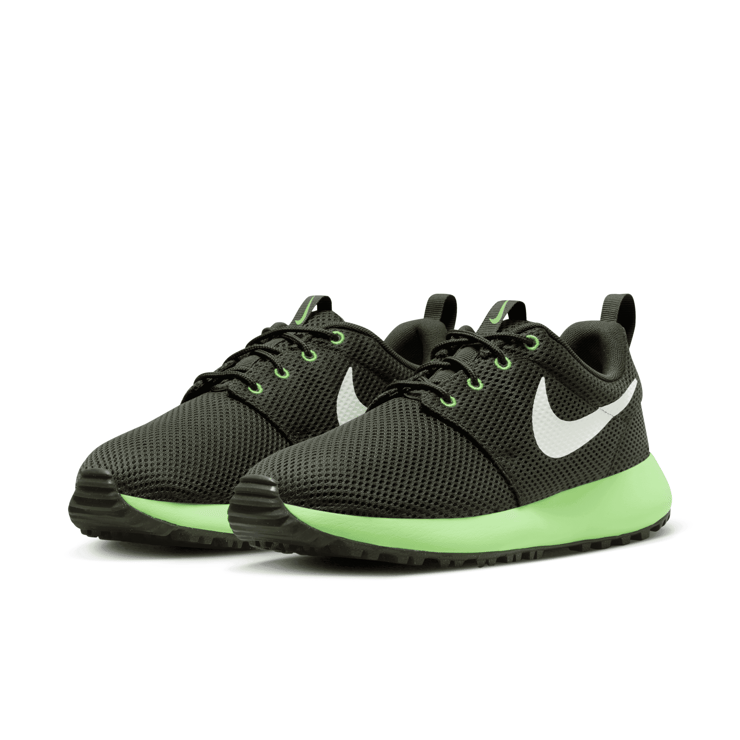 Nike Roshe Golf Next Nature 'Sequoia Lime Blast' Angle 3