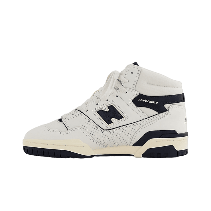 New Balance 650R Aime Leon Dore White Navy Angle 0