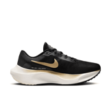 Nike Zoom Fly 5 'Black Metallic Gold Grain' Angle 1