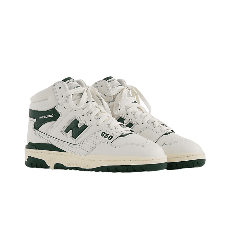 New Balance 650R Aime Leon Dore White Green Angle 2