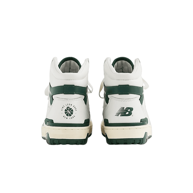 New Balance 650R Aime Leon Dore White Green Angle 4