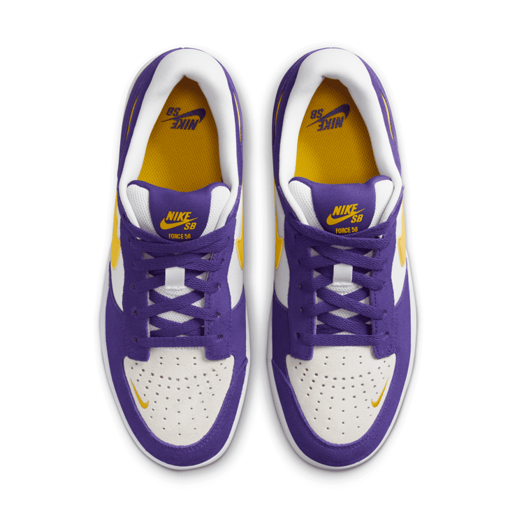 Nike SB Force 58 SB 'Court Purple Amarillo' Angle 2