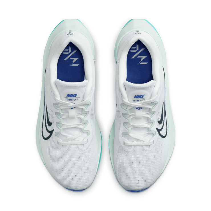 Nike Zoom Fly 5 'White Clear Jade' (W) Angle 2