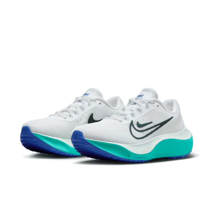 Nike Zoom Fly 5 'White Clear Jade' (W) Angle 3