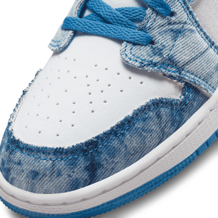 Jordan 1 Low Washed Denim (GS) Angle 4