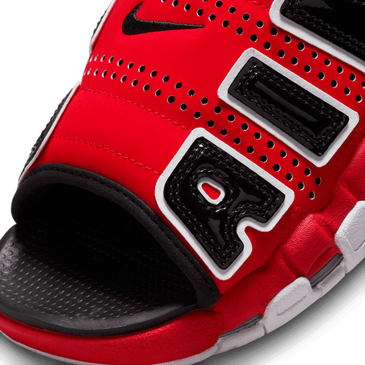 Nike Air More Uptempo Slide 'Bulls' Angle 2