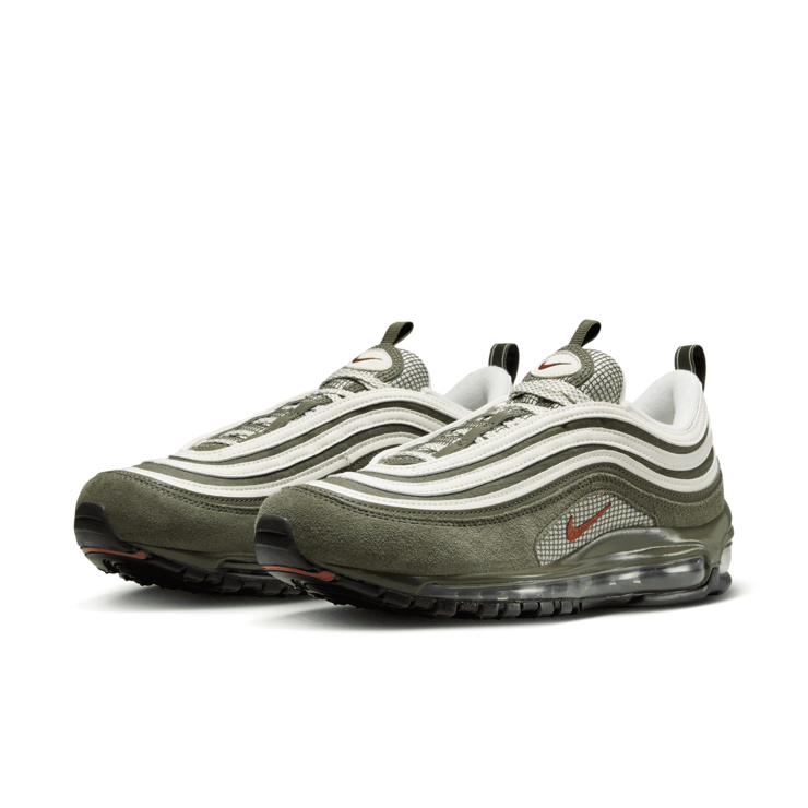 Nike Air Max 97 'Cargo Khaki Rugged Orange' Angle 4