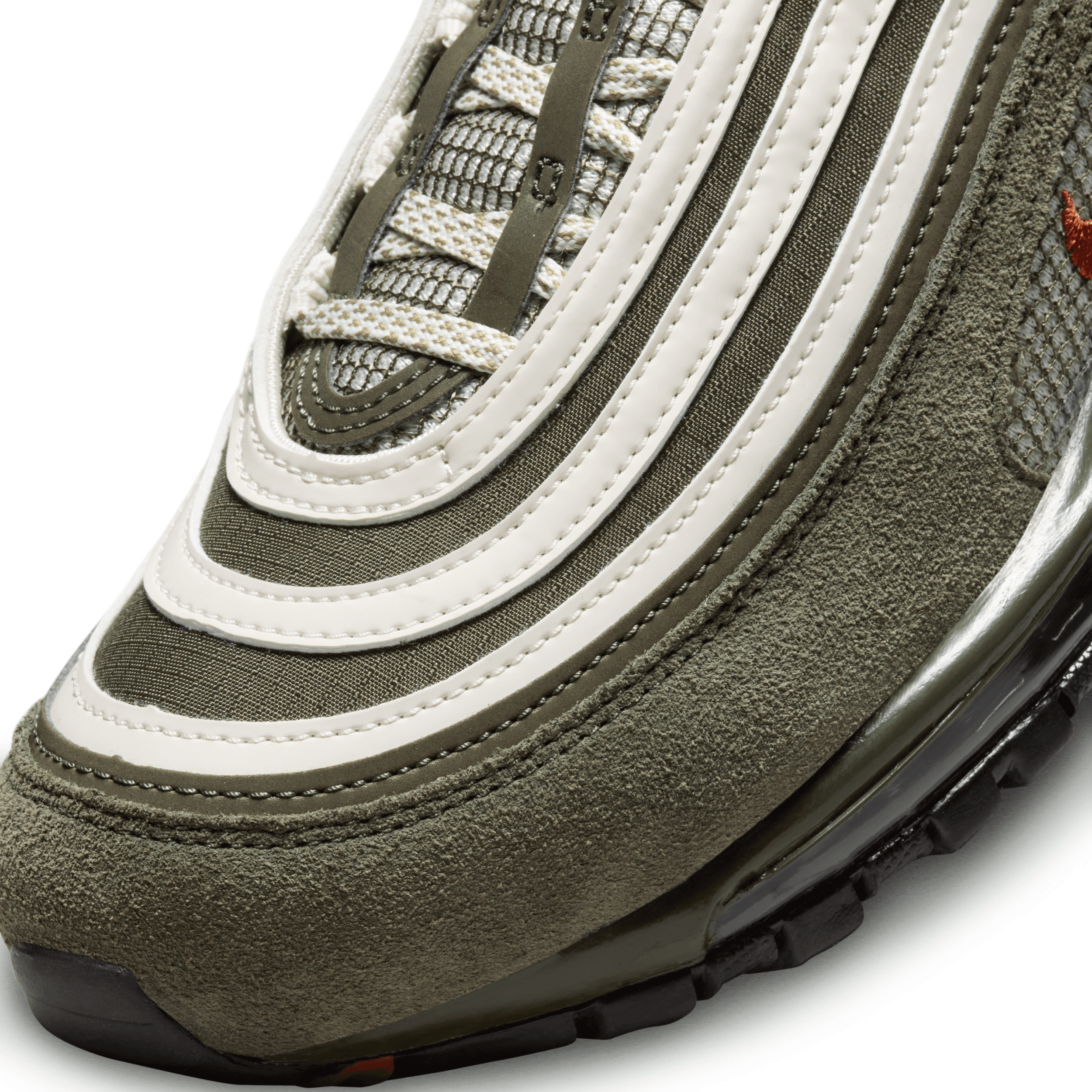 nike air max 97 mens green and orange