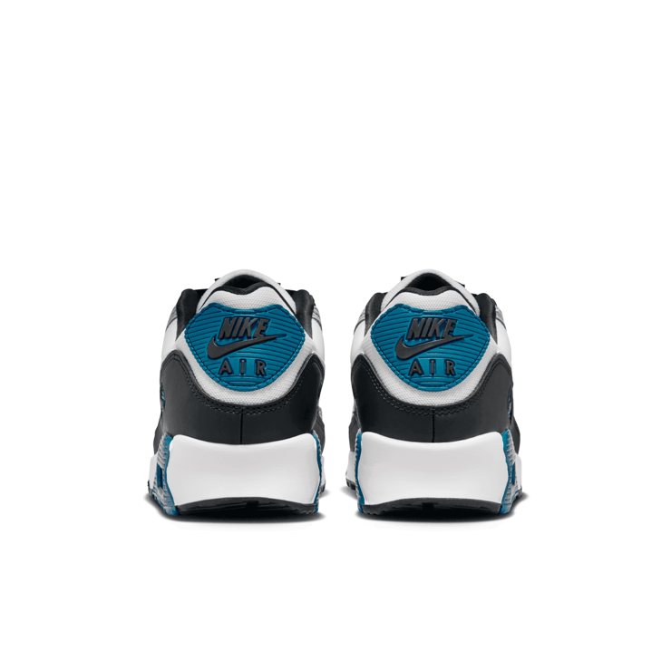 Nike Air Max 90 'Black Teal Blue' Angle 4