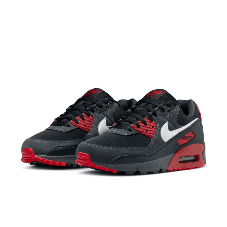 Nike Air Max 90 'Anthracite Mystic Red' Angle 4