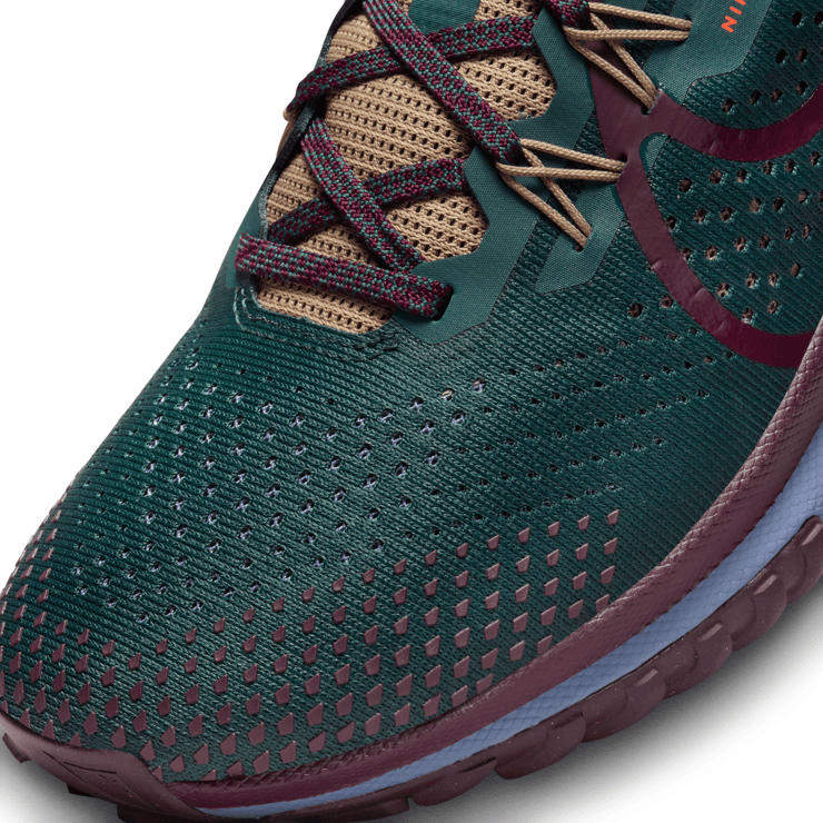 Nike React Pegasus Trail 4 'Deep Jungle Night Maroon' Angle 5