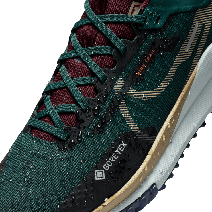 Nike React Pegasus Trail 4 GORE-TEX 'Deep Jungle Night Maroon' Angle 9